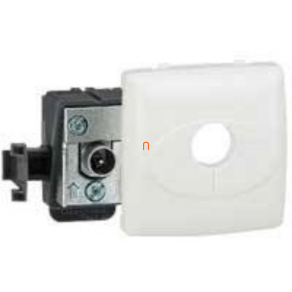   Legrand Oteo TV végzáró csatlakozóaljzat keret nélkül, fehér - 86140