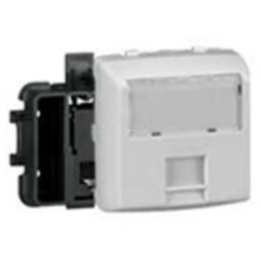   Legrand Oteo RJ45 Cat.5E UTP informatikai aljzat keret nélkül fehér - 86159