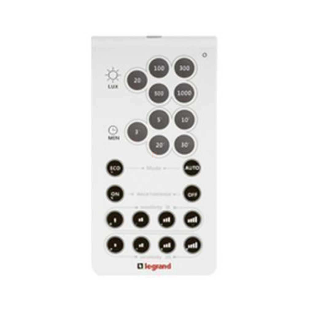 Legrand 088235 LM rendszer konfigurátor fix értékekkel, IR