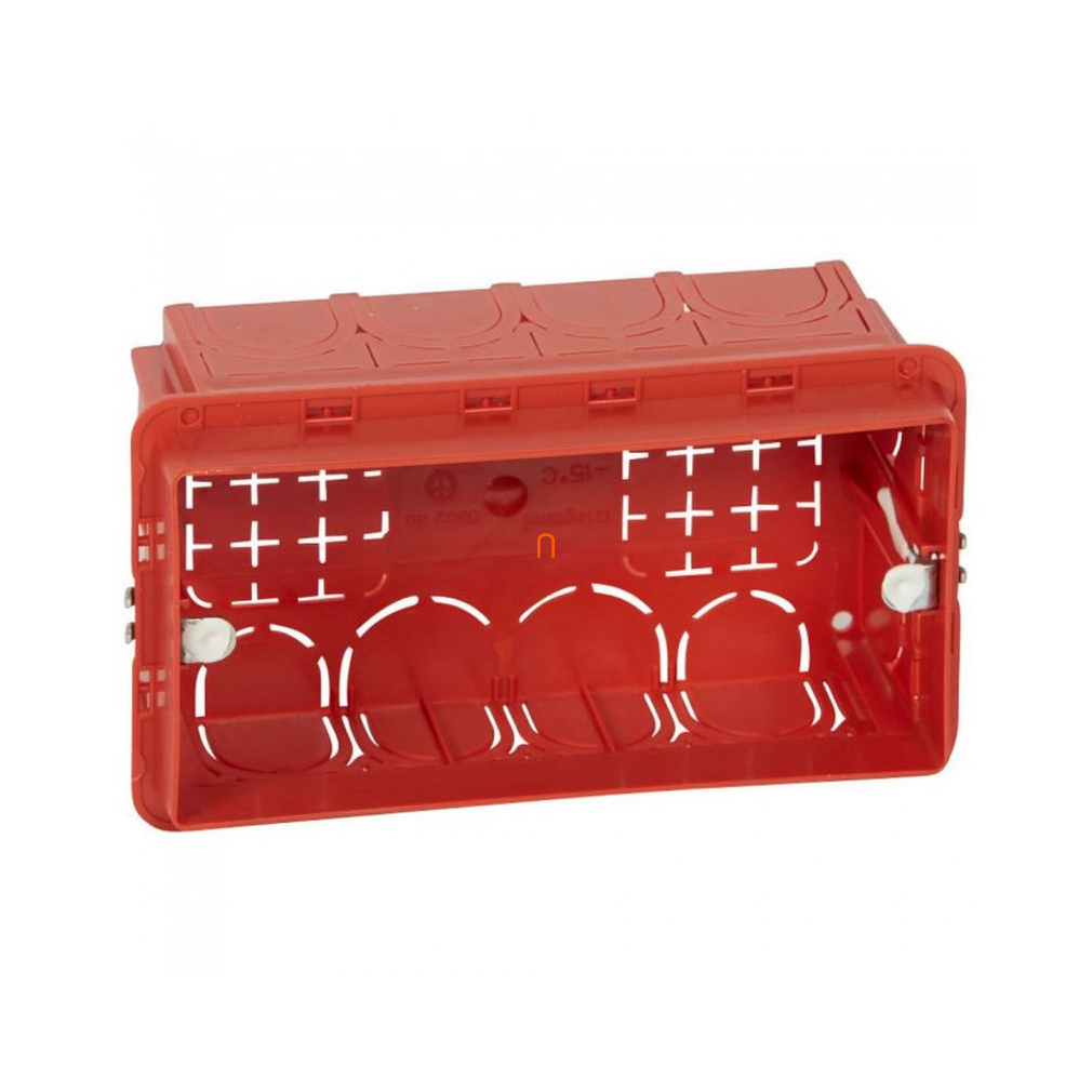 Legrand 089249 Batibox 4/5 modul kettes doboz függőleges/vízszintes használatra, téglafalba