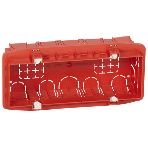   Legrand 6/8 modul 3-as doboz függőleges/vízszintes használatra, téglafalba - 89250