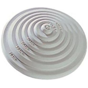   Legrand Plexo 55 membrán kábelvezető Ø25, szürke - 91911