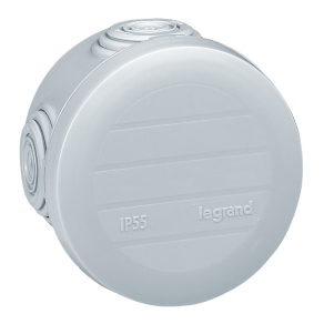   Legrand Plexo 55 kör alakú szerelődoboz mm×40 mm, 4 bemenet, Ø60 - 92001