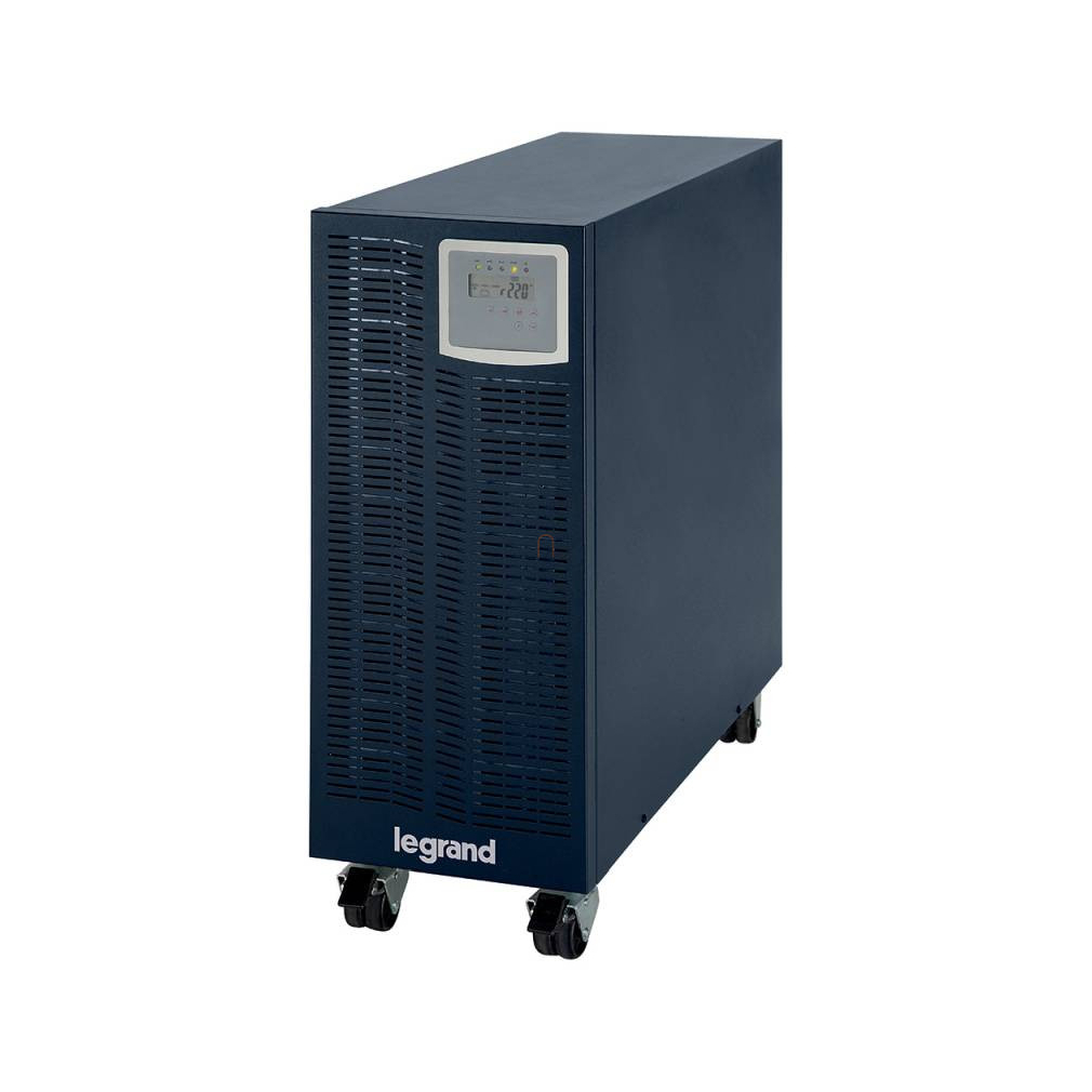 Leg. 310122  KEOR-S 3 kVA 20 perc BEM: 3x2,5mm2 KIM: 3x2,5mm2 RS232 SNMP szlot online kettős konverziós szünetmentes torony (UPS)