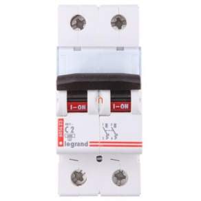 Legrand kismegszakító 2P C 13A 6kA TX3 - 403527
