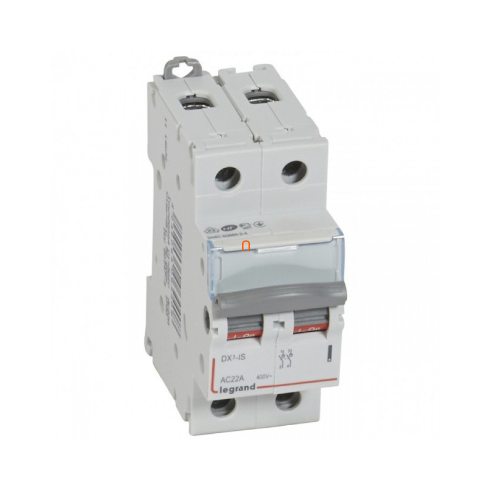Legrand 406431 DX3-I terheléskapcsoló 2P 16A