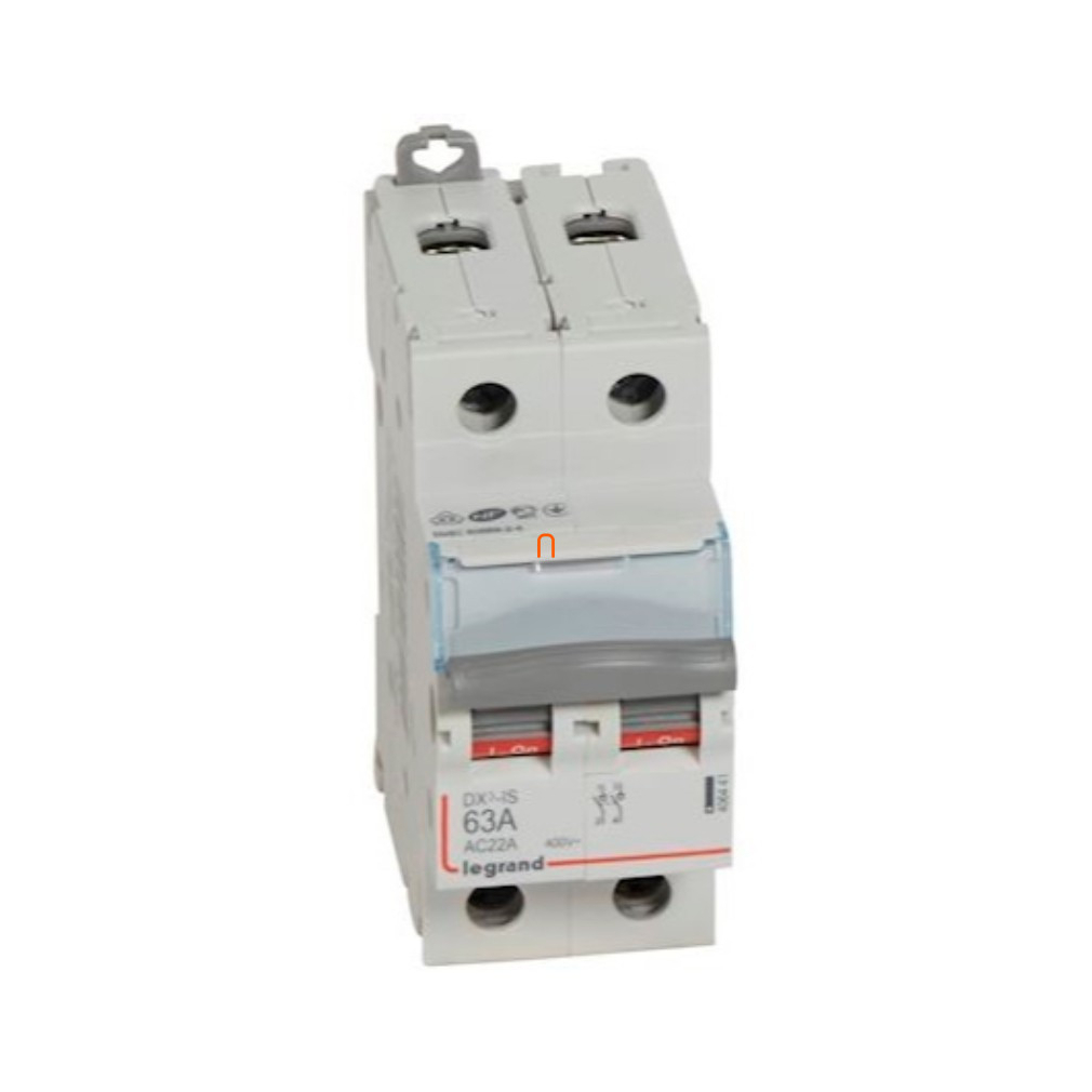 Legrand 406441 DX3-I terheléskapcsoló 2P 63A