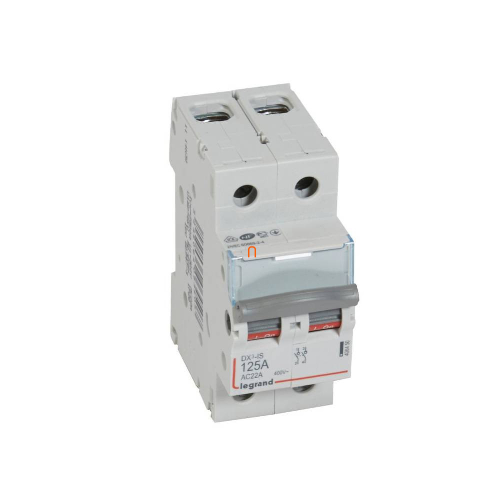 Legrand 406450 DX3-I terheléskapcsoló 2P 125A