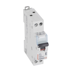 Legrand DX3 kismegszakító 1P+N C2 6000A/10kA - 407735