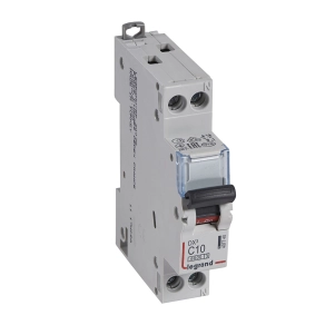 Legrand DX3 kismegszakító 1P+N C10 6000A/10kA - 407740