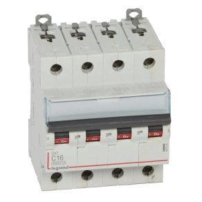 Legrand DX3 kismegszakító 4P C16 6000A/10kA - 407928