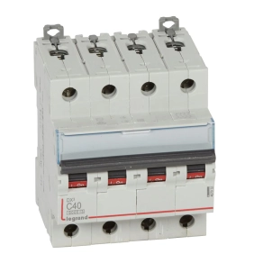 Legrand DX3 kismegszakító 4P C40 6000A/10kA - 407932