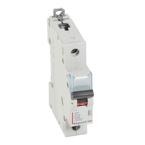 Legrand DX3 kismegszakító 1P D2 6000A/10kA - 407964