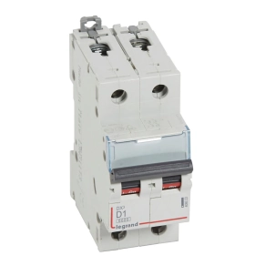 Legrand DX3 kismegszakító 2P D1 6000A/10kA - 408023