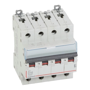 Legrand DX3 kismegszakító 4P D16 6000A/10kA - 408147