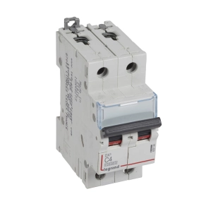 Legrand DX3 kismegszakító 2P C4 10000A / 16 kA - 409198