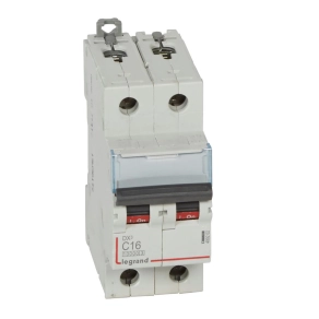 Legrand DX3 kismegszakító 2P C16 10000A / 16 kA - 409202