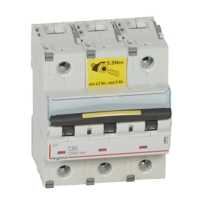 Legrand DX3 3P C80 10000A/16kA - 409280