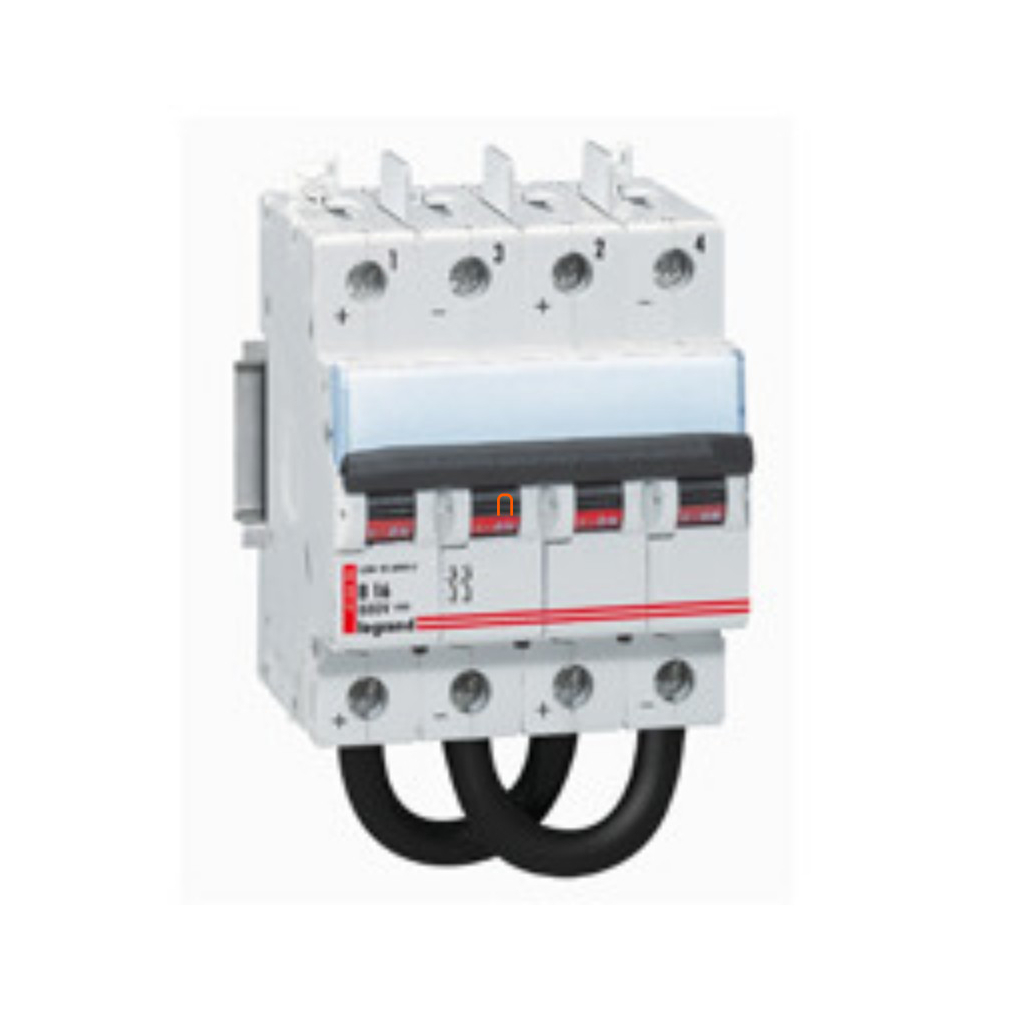 Legrand kismegszakító 2P B 10A 4,5kA Lexic-DC (414446)