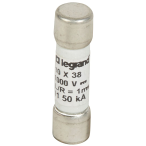   Legrand Hengeres olvadó biztosító 10x38 10A 1000V= - 414627