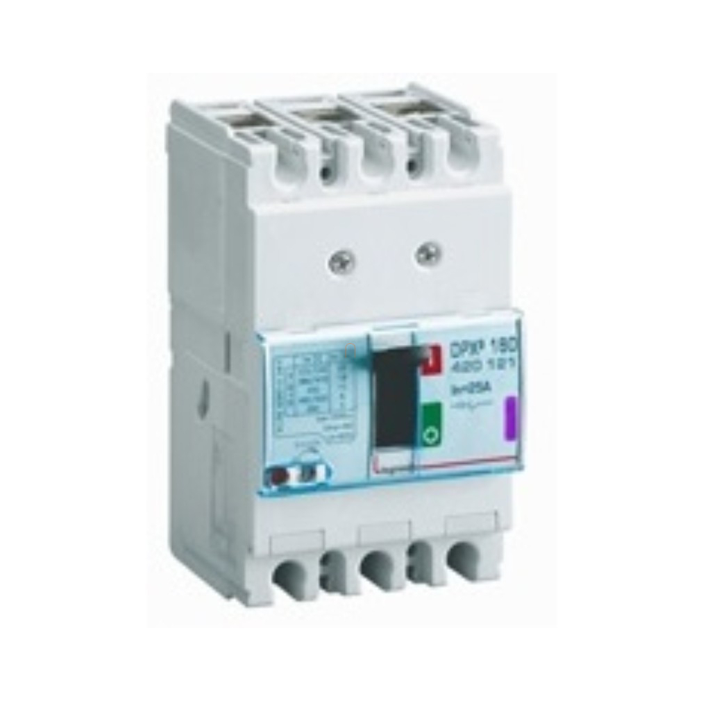 DPX3 160 25A 3P termikus mágneses 50kA kompakt megszakító 420121