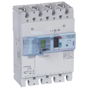   Legrand DPX3 250 160A 4P+áramvédő kapcsoló S2 50kA kombinált áramvédő kapcsoló - 420387