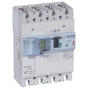   Legrand DPX3 250 100A 4P+áramvédő kapcsoló S2+M 36kA kombinált áramvédő kapcsoló - 420455