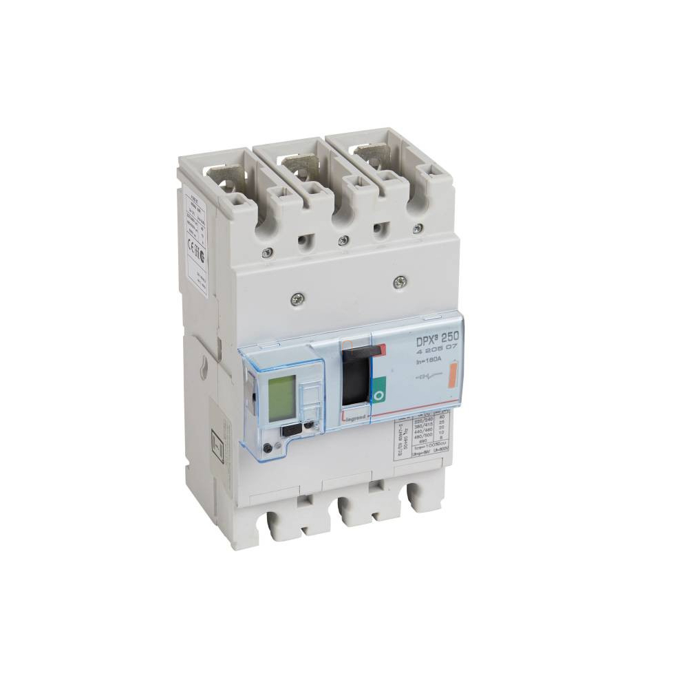 DPX3 250 160A 3P SG 25kA kompakt megszakító 420507 Legrand