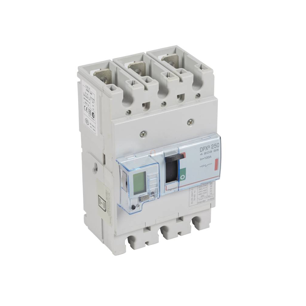 DPX3 250 100A 3P SG 36kA kompakt megszakító 420525 Legrand