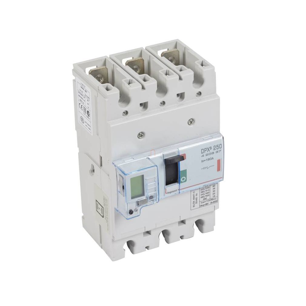DPX3 250 160A 3P SG 36kA kompakt megszakító 420527 Legrand