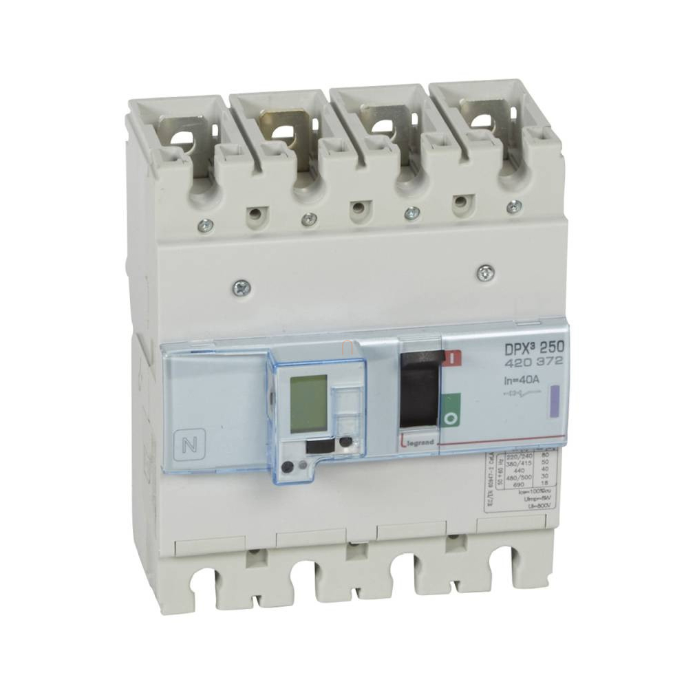 DPX3 250 40A 4P SG 50kA kompakt megszakító 420552 Legrand