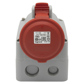   Legrand P17 Tempra Pro Dafr-164k06m 400V IP44 rögzíthető aljzat - 555159