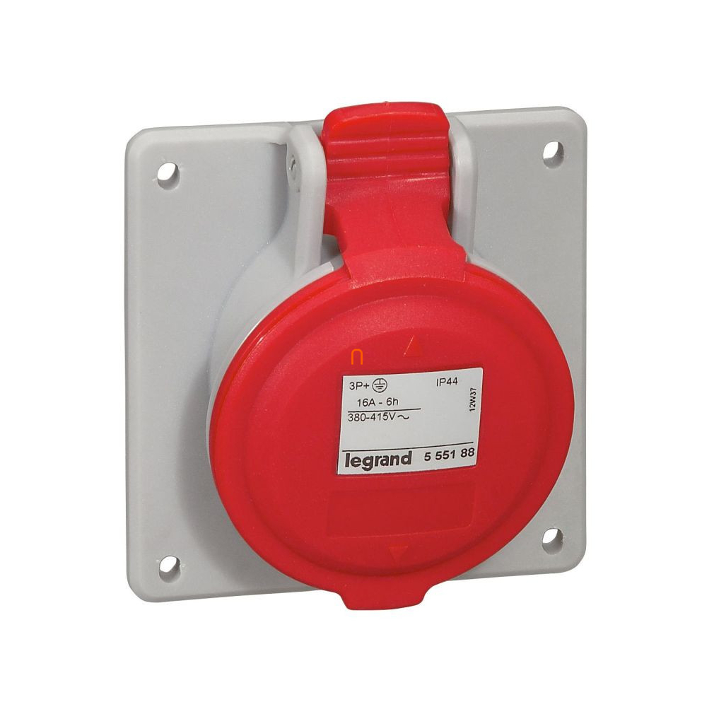 P17 Tempra PRO Dafbe-163k06m 400V IP44 döntött aljzat 555188