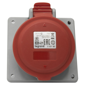   Legrand P17 Tempra Pro Dafbe-164k06 m400V IP44 döntött aljzat - 555189