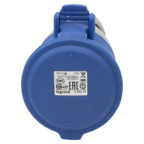   Legrand P17 Tempra Pro Dafh324k09230V IP44 hordozható aljzat - 555216