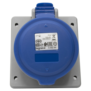   Legrand P17 Tempra Pro Dafbe-322k06 m230V IP44 döntött aljzat - 555284