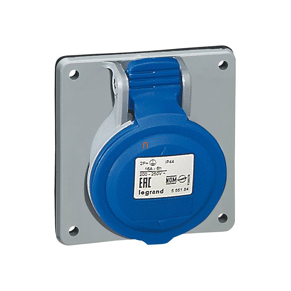 Legrand P17 Tempra Pro Dafbe323k09 230V IP44 döntött aljzat 555285