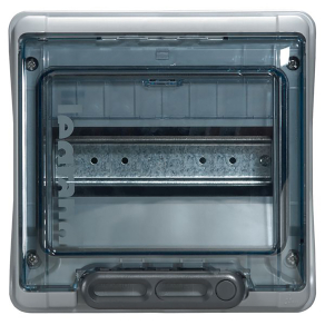   Legrand Plexo3 falonkívüli kiselosztó 1s 8+1m, IP65 - 601978