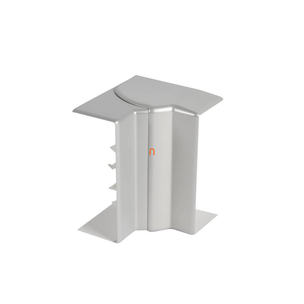 DLP 603824 belső könyök elem bepattintható kábelcsatornához, állítható belső szög: 80 -120°, 130 x 50 mm, alumínium
