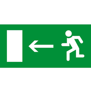   Legrand tartalékvilágítás piktogram matrica 310x112mm, balra - 660865