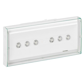   Legrand U34 LED tartalékvilágítási lámpatest 1 óra üzemidő, opál búrával, állandó üzemmódú/készenléti üzemmódú, 450 Im- 1 óra - 661180