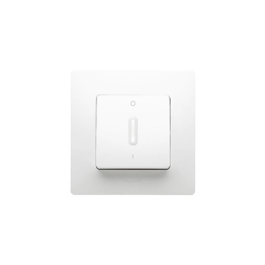   Legrand Niloé kétpólusú kapcsoló fényjelzős, körömmel, fehér - 664518