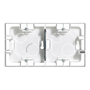 Legrand Niloé kettős kiemelő keret, fehér - 664799