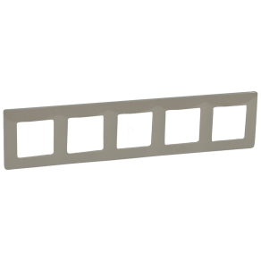 Legrand Niloé 5-ös keret, füstszürke - 665035