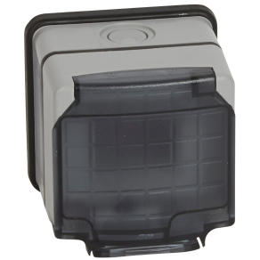   Legrand Plexo 66 illesztődoboz Program Mosaic funkciók részére csapófedéllel, 2 modulos - 684636