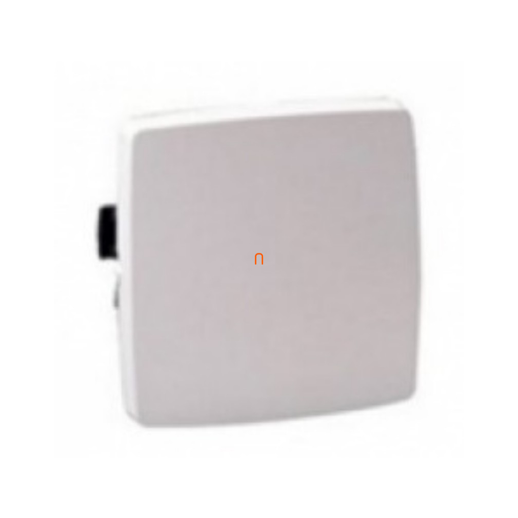 Legrand Oteo N101 egypólusú nyomó fényjelzős billentyűvel, glimm nélkül falon kívüli, kerettel 696005