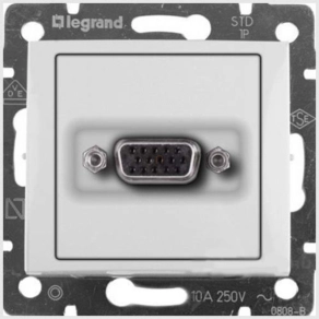 Legrand Valena HD15 csatlakozó fehér - 770083