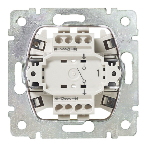 Legrand Valena kétpólusú kapcsoló alumínium - 770102
