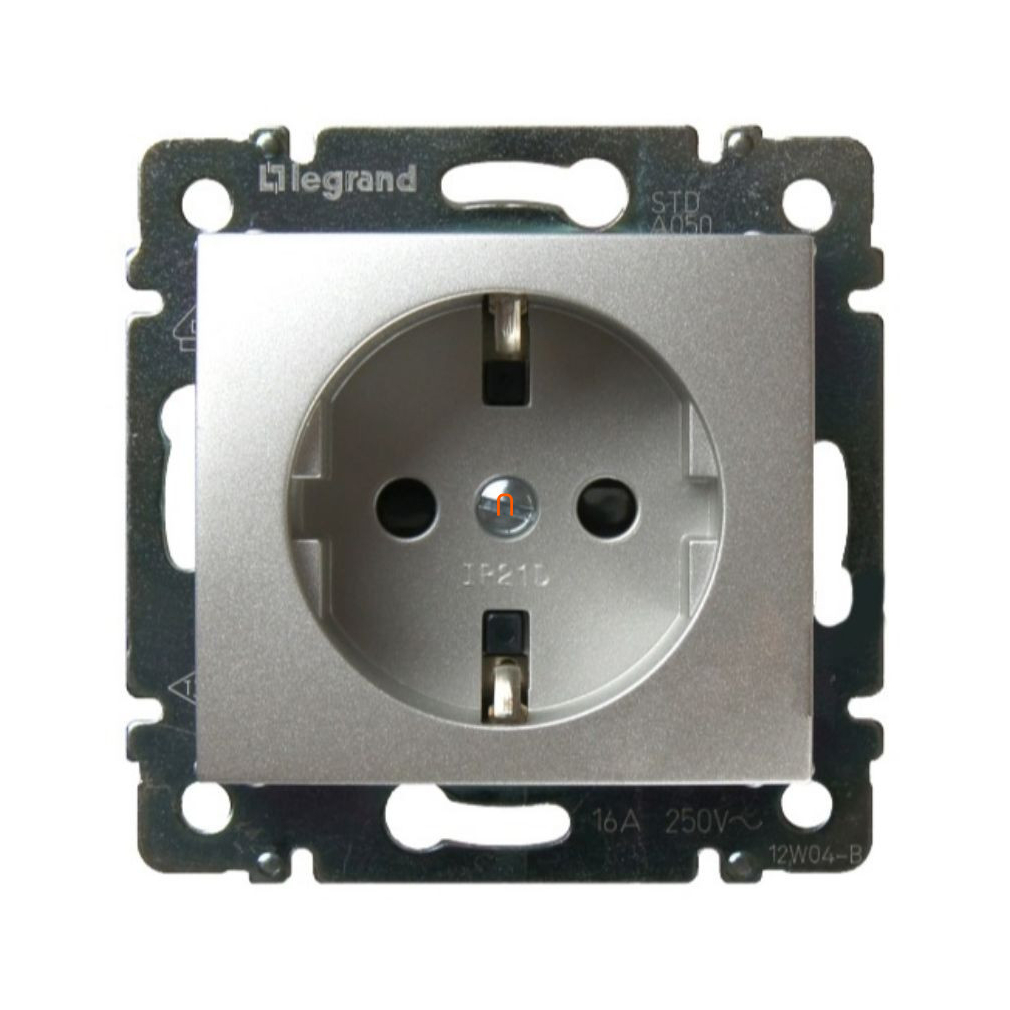 Legrand Valena 2P+F (GYV) biztonsági zsalus alumínium (770121)
