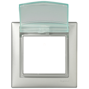 Legrand Valena IP44 1-es keret, alumínium - 770150